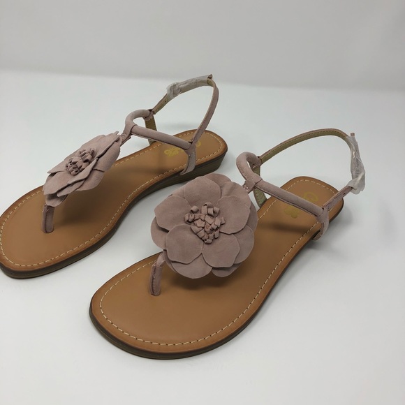 Carlos Santana Teagan Flower Sandals - Picture 1 of 5